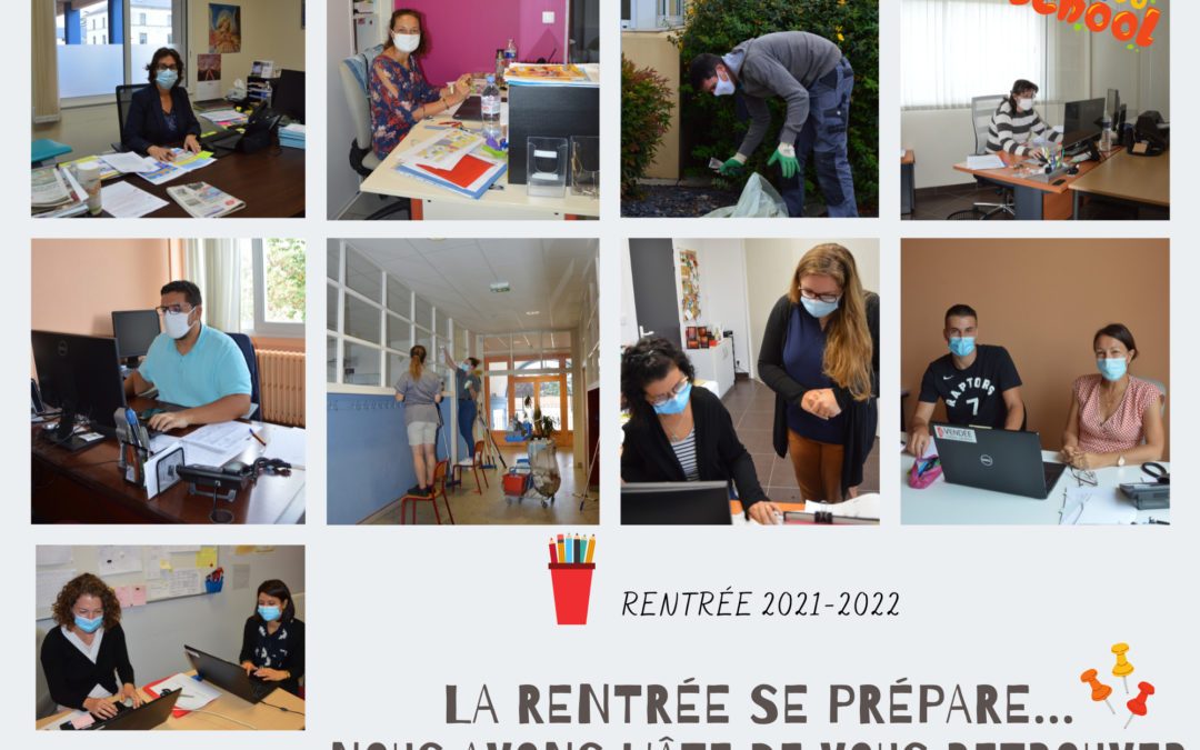 La rentrée se prépare…