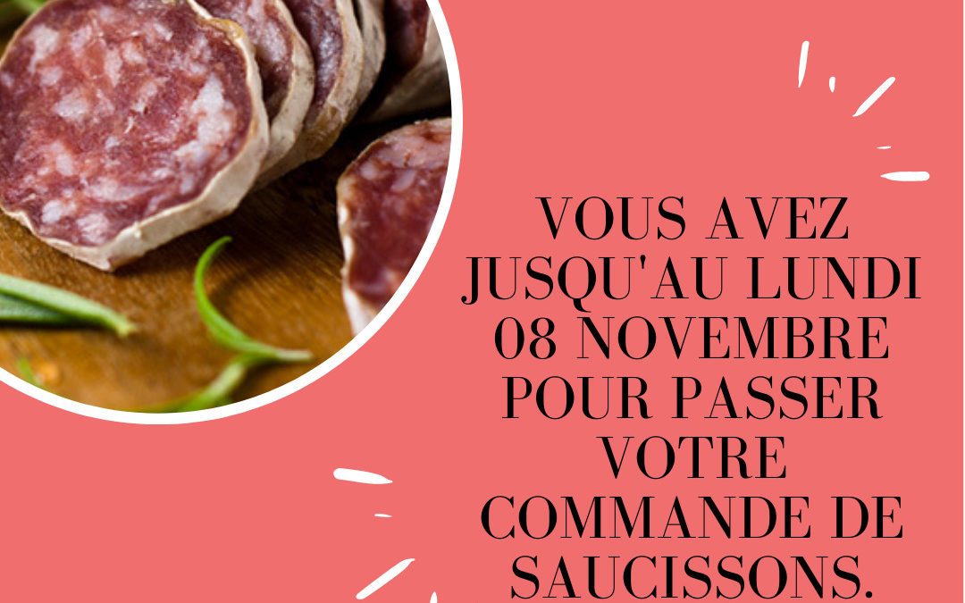 Vente de saucissons