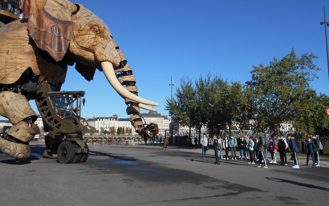 Les 4ème en visite pédagogique à Nantes