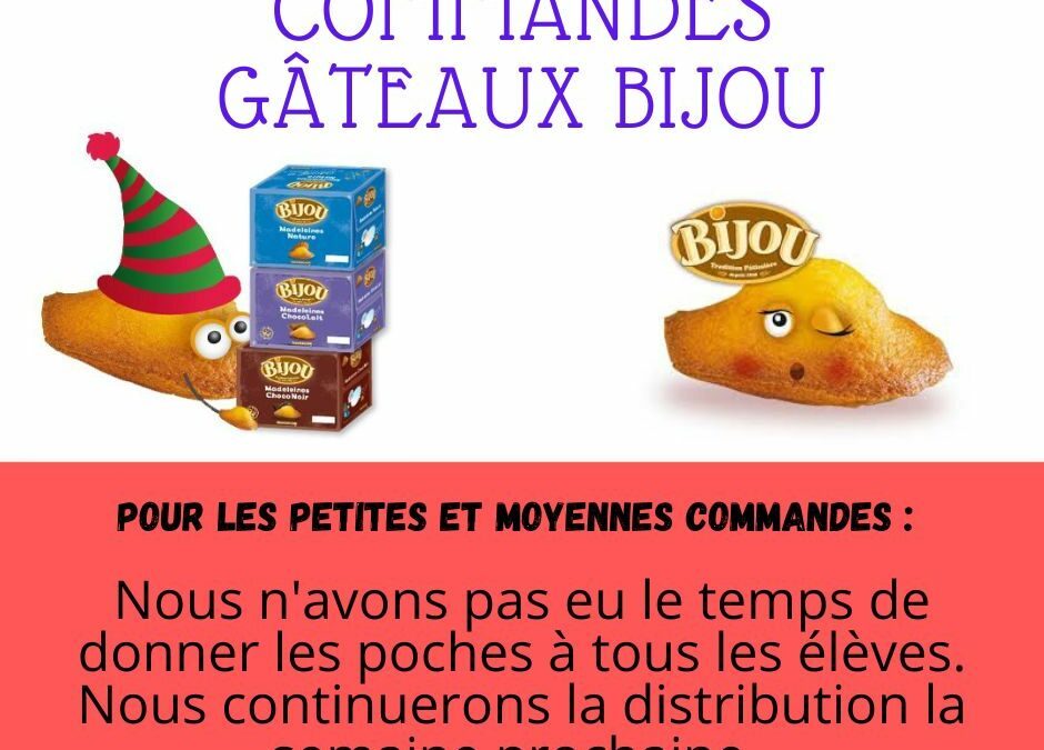 Gâteaux Bijou